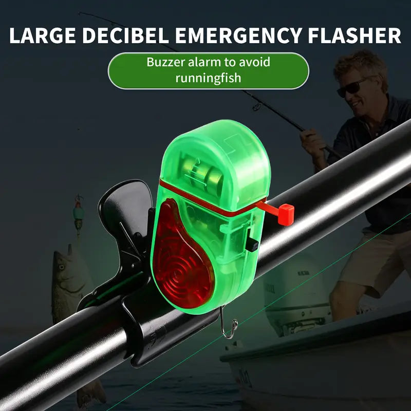 🎣Fishing Bite Alarm with Sound & LED Light
