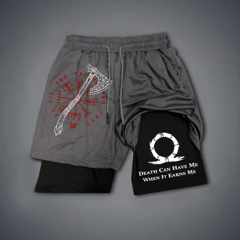 🏃‍♂️ 2-in-1 Anti-Chafe Athletic Shorts - Silky-Soft Inner Liner Gym Shorts 🌴