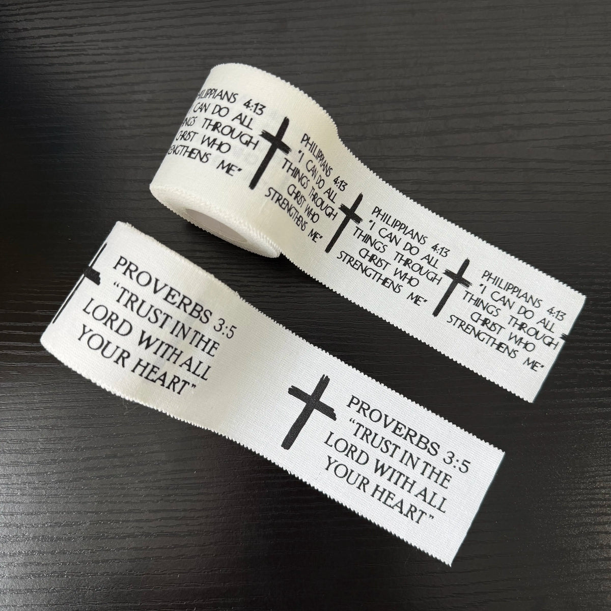 2 Pcs Christian Athletic Tape 2 in x 23 ft Cotton Zinc Oxide