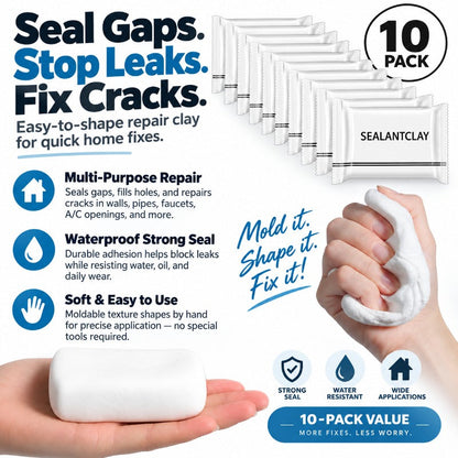 Waterproof Moldable Wall Seal Putty
