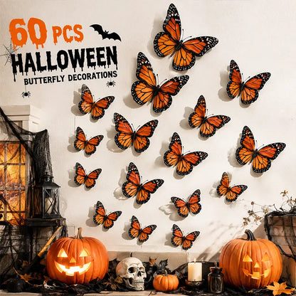 🦋3D Monarch Butterfly Wall Decal Hanging Decor