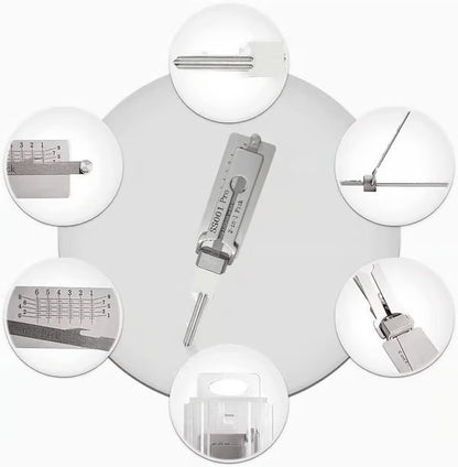 🔑Lock Maintenance Precision Tool Kit — Stainless Steel, Precision Decoder