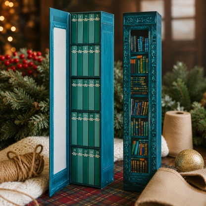 🎄📚The Mini Book Ornament Advent Calendar