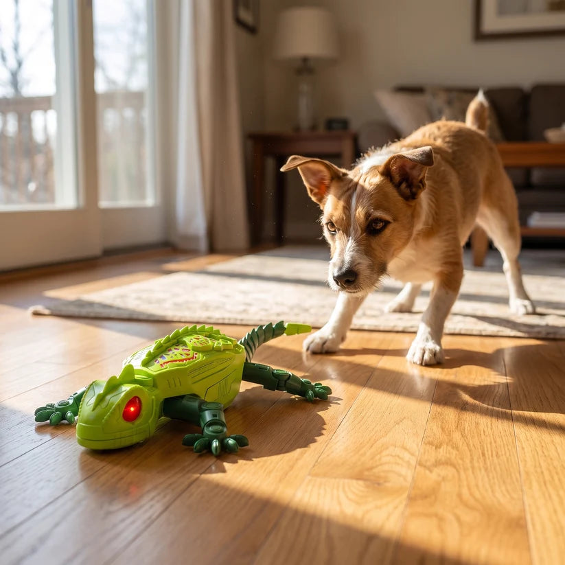 Gecko Rush Remote Control Wall Climbing Lizard Toy — Ceiling & Floor Crawler