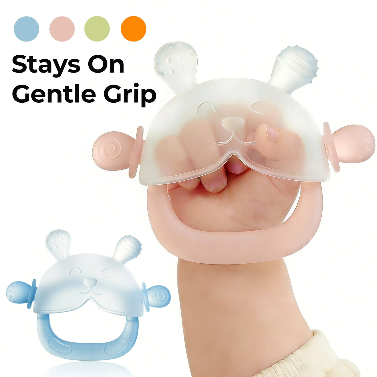 🔥Buy 1 Get 1 Free🔥Bunny Teether Mitten – Safe, Fun, and Soothing for Babies