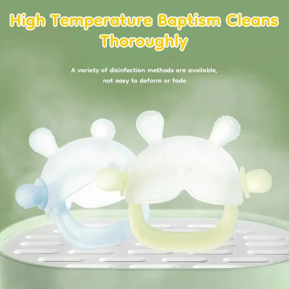 🔥Buy 1 Get 1 Free🔥Bunny Teether Mitten – Safe, Fun, and Soothing for Babies