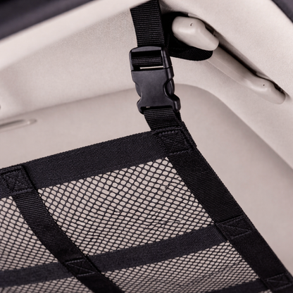 Upgrade Car Ceiling Cargo Net Pocket, Double-Layer Car Roof Storage Organizer