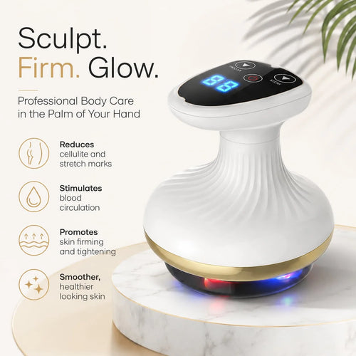 Electric Cupping Massager with 3D Vacuum Suction & Gua Sha