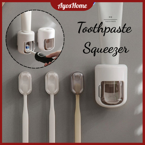 Automatic Toothpaste Dispenser, Non-Contact Tube Squeezer