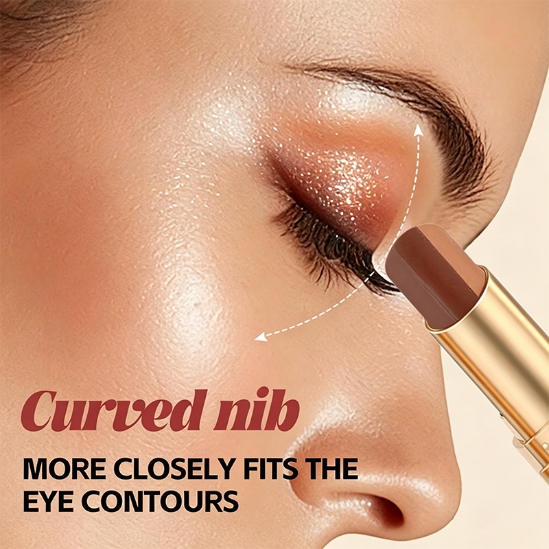 💄HOT SALE 💥 3-in-1 Gradient Eyeshadow Stick – One-Swipe, Waterproof, Curved Nib ✨