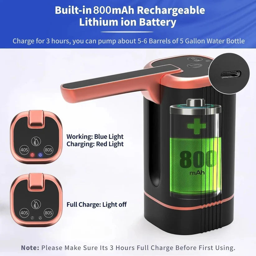 🏠 Automatic dispenser pump – multifunctional, silent & perfect for home 🌿