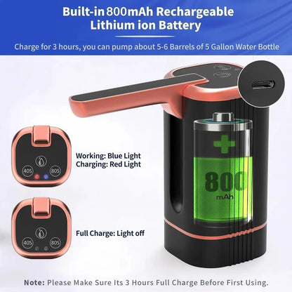 🏠 Automatic dispenser pump – multifunctional, silent & perfect for home 🌿