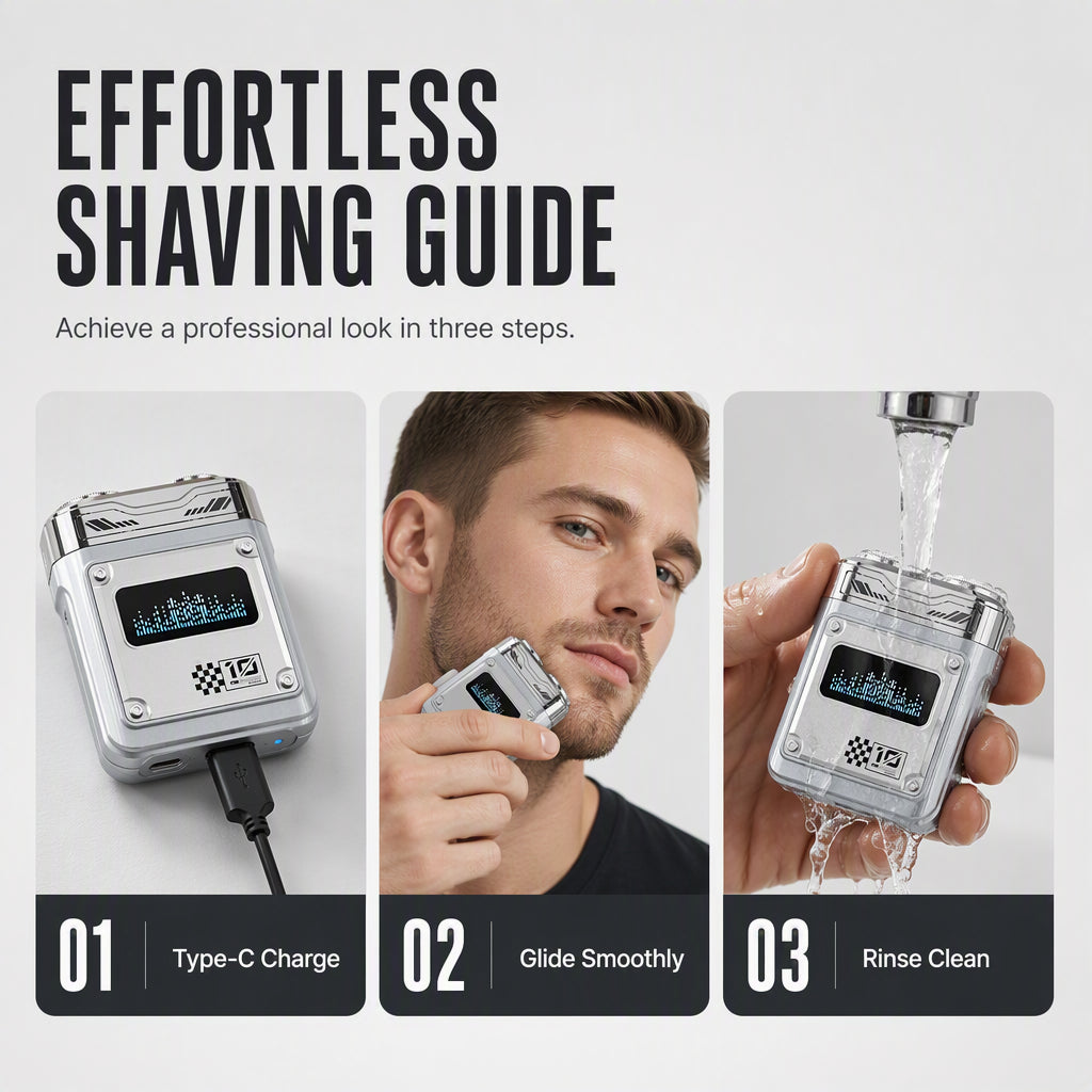 Men's Portable Electric Shaver