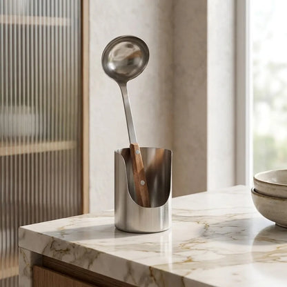 Stainless Steel Spoon and Lid Rest