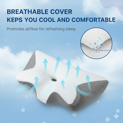 Comfynique Butterfly Orthopedic Pillow